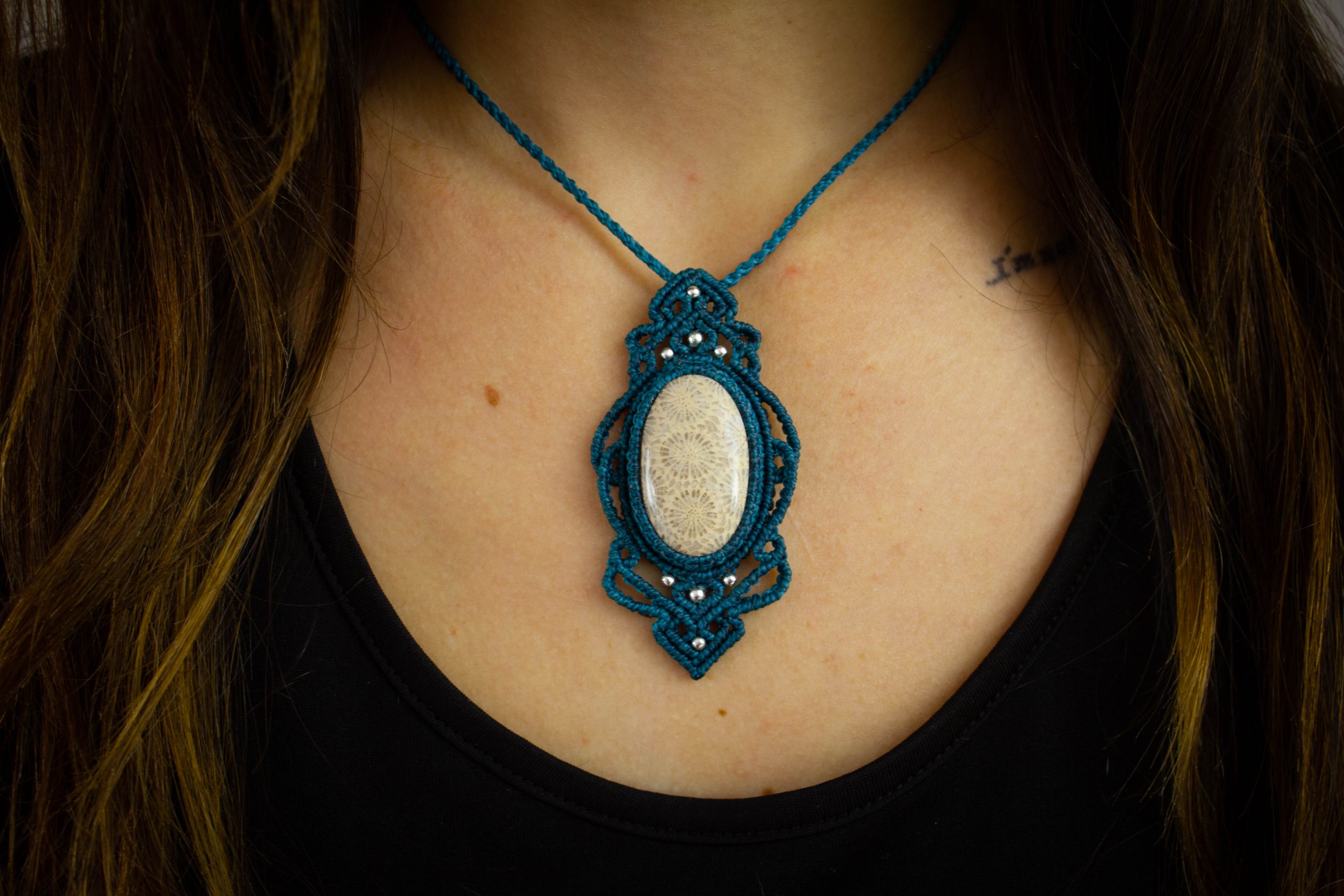 Collar Coral Fósil - Imagen 2